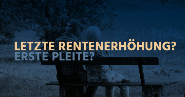 Letzte Rentenerhöhung trifft zahlungsunfähige Pflegekasse